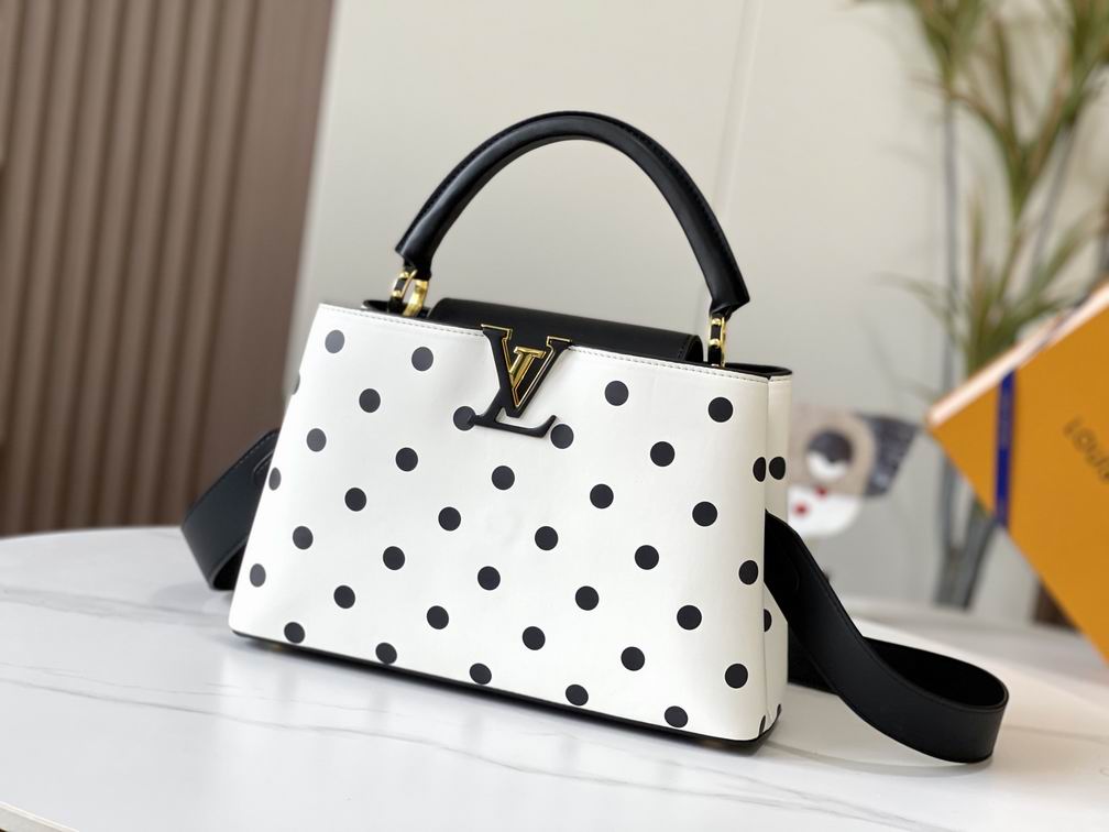 Capucines M20374波尔卡圆点31.5x20x11cm cs