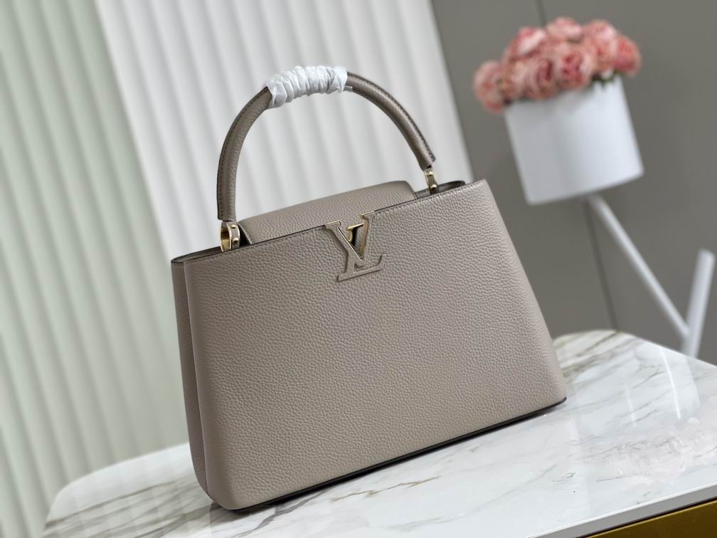 Capucines M42253 M48865淡咖 36x23x14cm gf