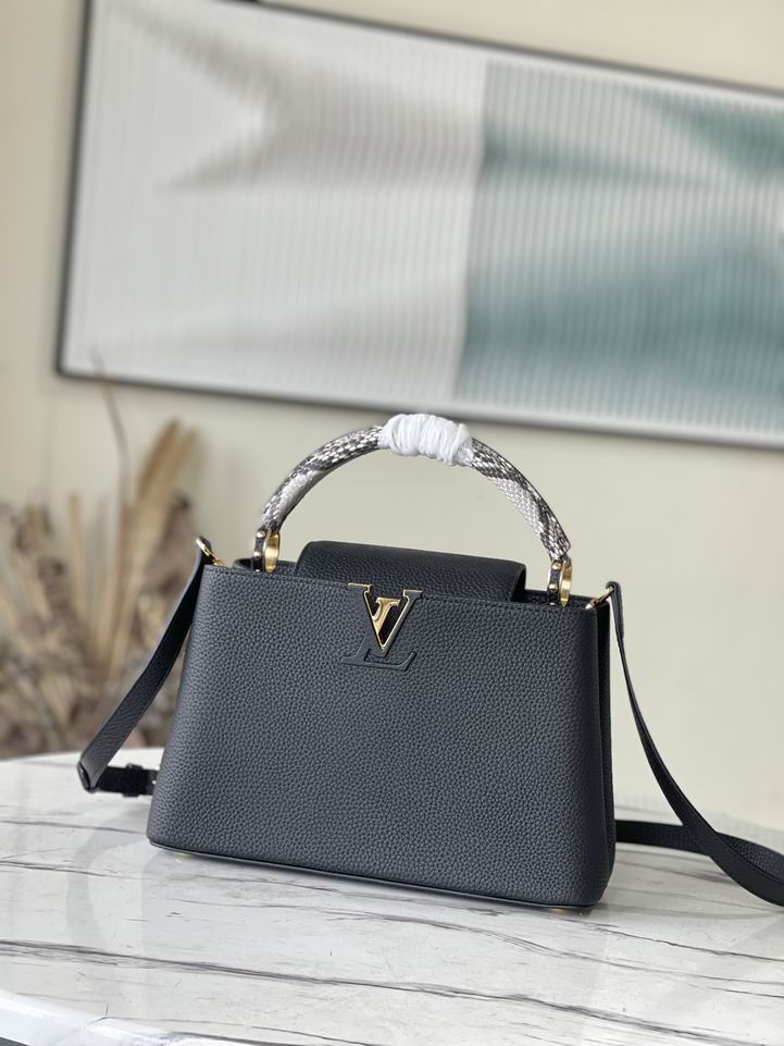 Capucines N92040金扣蛇31.5x20x11cm gf
