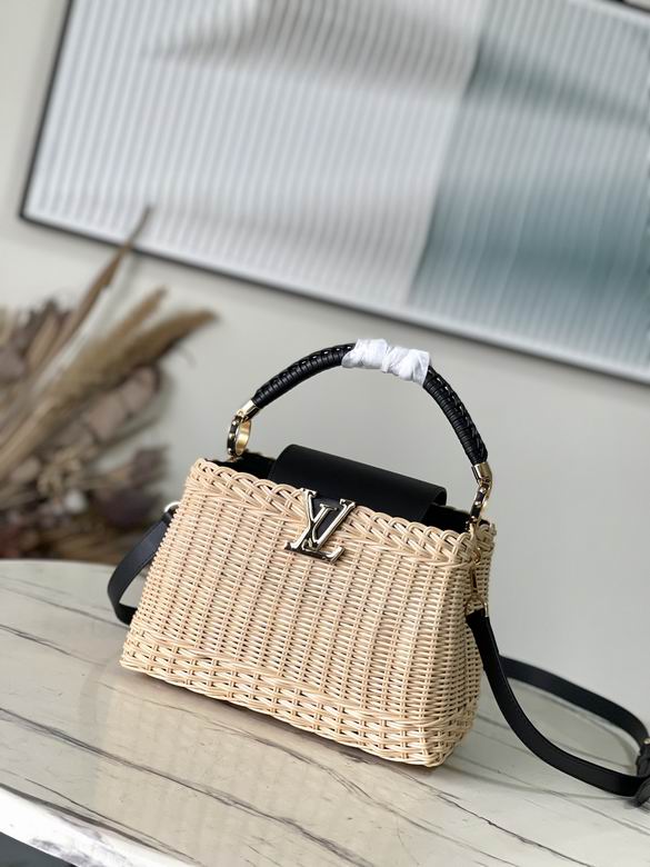 Capucines M22173编织竹篮27x18x9cm gf