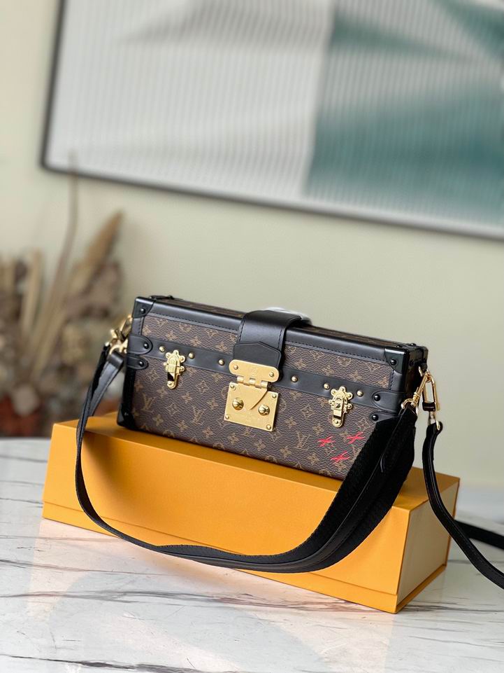 Petite Malle M46120亮金27x12x6.5cm gf