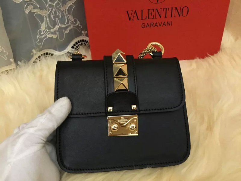 717小号迷你款原版皮黑色